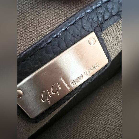 Gigi New York Madison Crossbody bag black leather purse - Picture 10 of 13